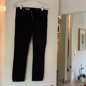 Black AG skinny jeans
